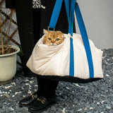 Peach Skin Velvet Cat Carrier