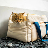 Peach Skin Velvet Cat Carrier