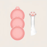 Cat Can Opener + 3 Pcs Can Lids