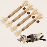 4 Pcs Silvervine Chew Stick