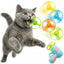 Interactive Cat Fetch Toy (Flying Disc Launcher) - Indoor Exercise & Chase Game