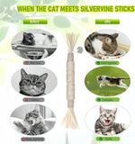 4 Pcs Silvervine Chew Stick
