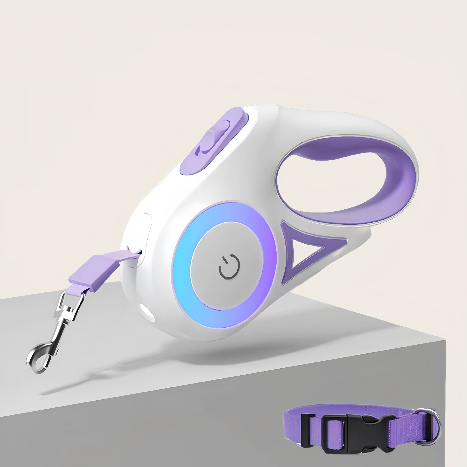 Glowing Retractable Leash