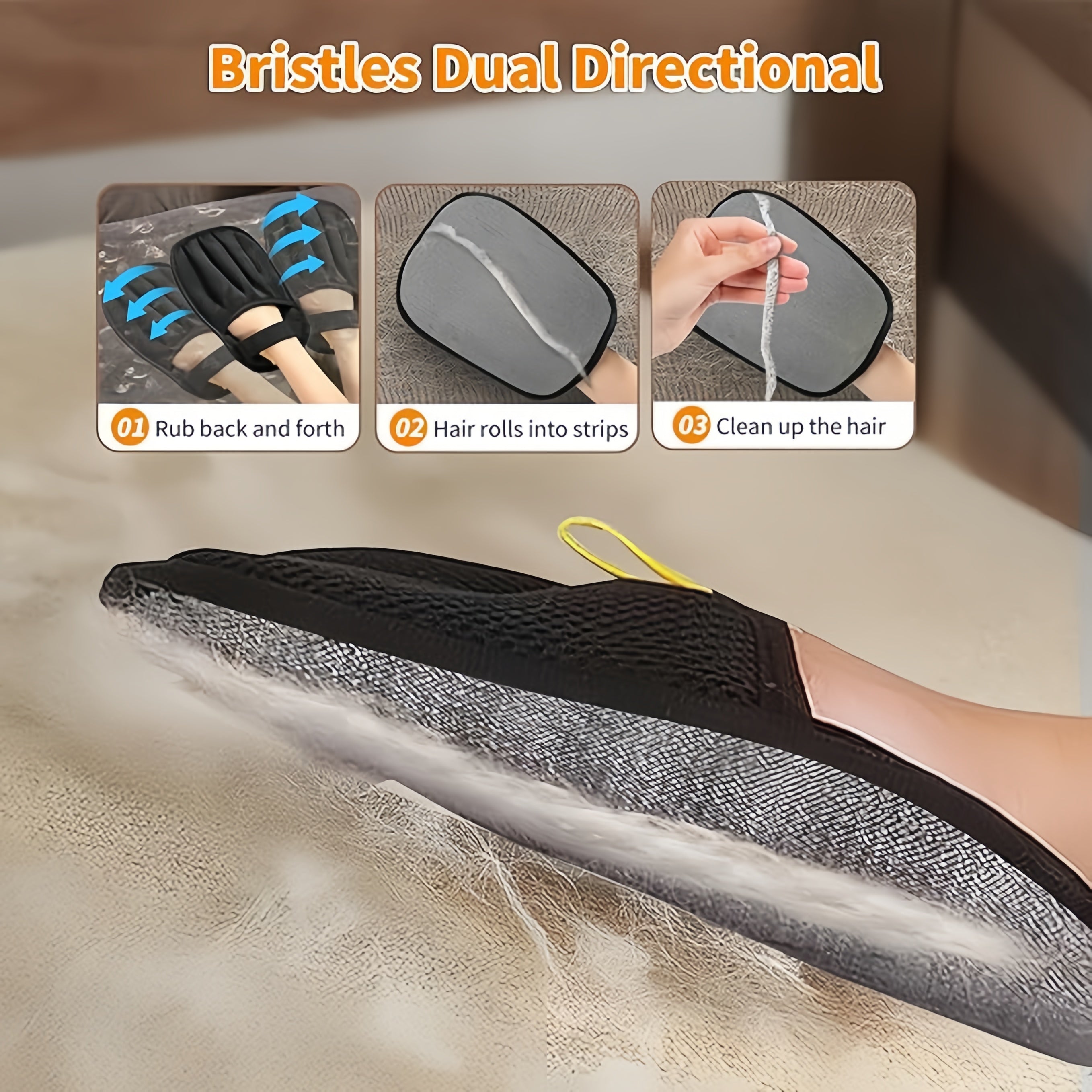 Fur Magnet, Pet Hair Removal Glove for Dogs & Cats