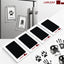 Four Larleaf clean-touch ink pads with two clear magnetic refrigerator keepsake frames