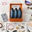 Larleaf UV resin pet memorial jewelry kit with resin bottles, molds, lamp, tools, findings, and keepsake materials