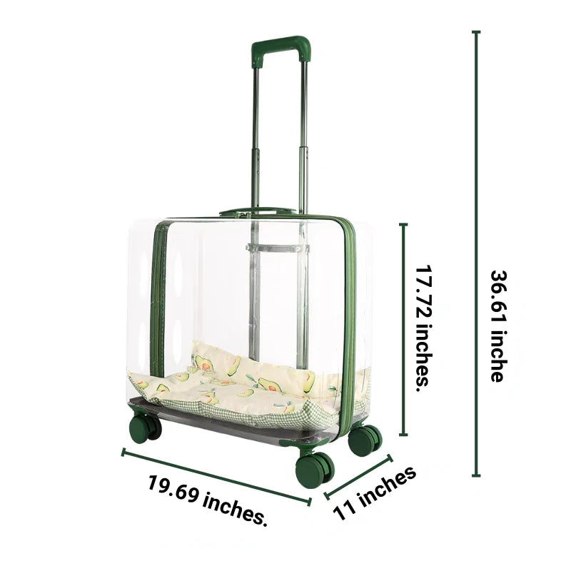 Cat Suitcase Carrier Square