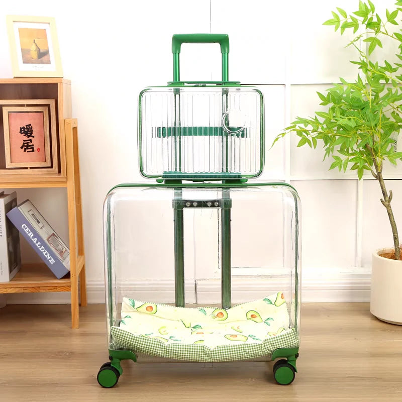 Cat Suitcase Carrier Square